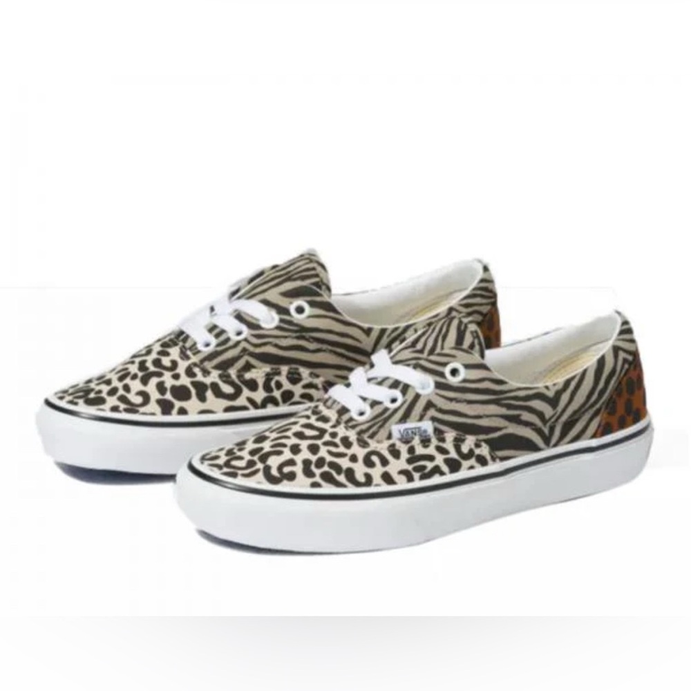 Vans Era Zebra and Leopard Print Sneakers